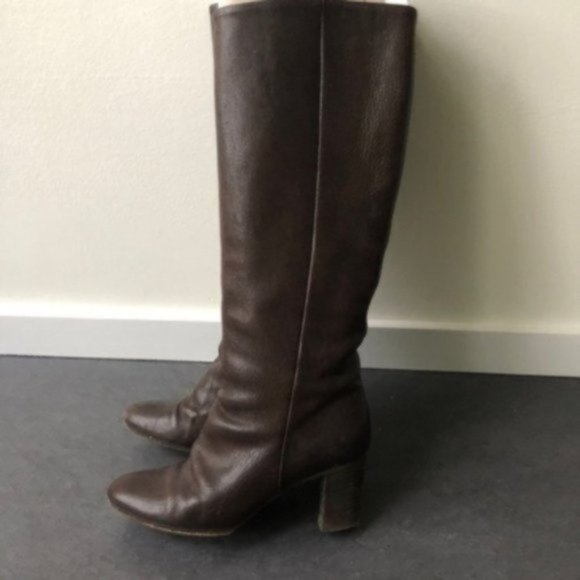 Maison Martin Margiela Shoes - SOLD! Maison Martin Margiela Tall Leather Brown Boots